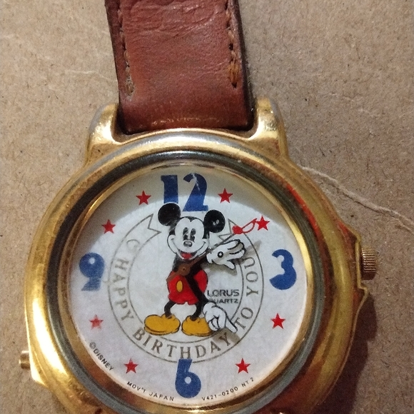 Lorus mickey mouse watch v421 hot sale